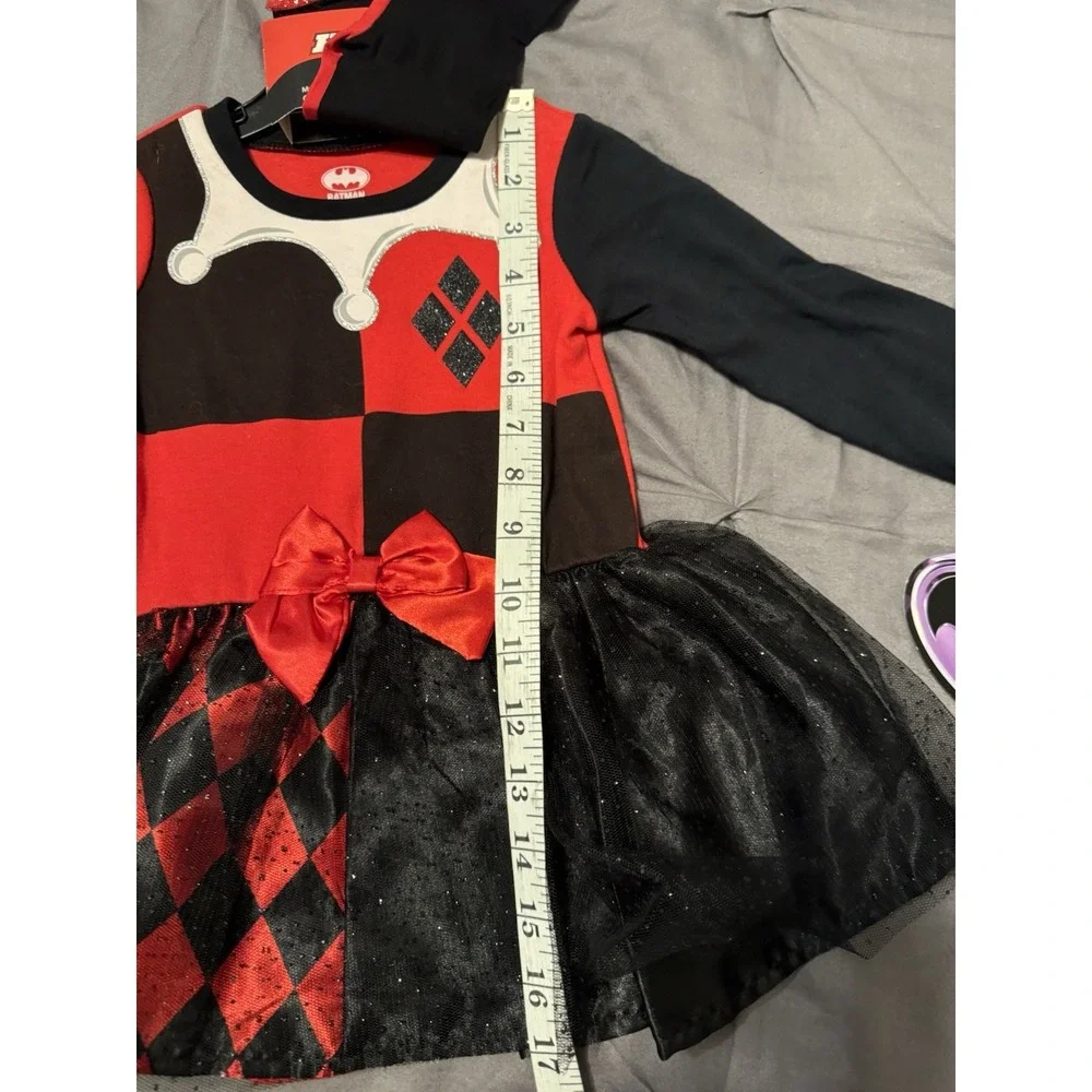 NWT Spirit Horror Harlequin Dress Costume 3 PC  Leggings  Infant 12-18 Months